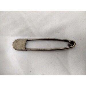 Vintage 1960s 4 1/4" Laundry KI Safety Pins Jumbo Heavy Duty (Made in USA)